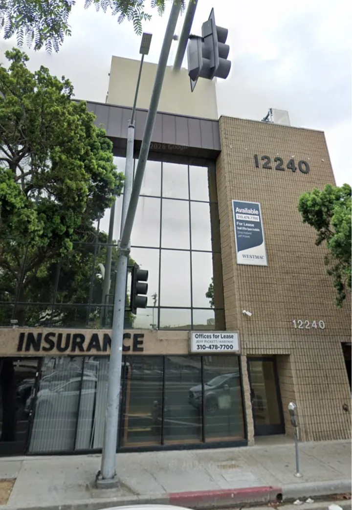 Rafla Insurance Agency’s office building on Venice Boulevard